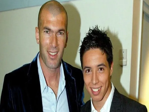 Zinedine Zidane dan Samir Nasri / via AFP