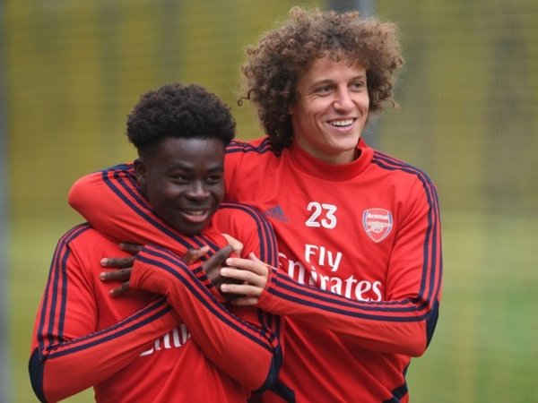 Bukayo Saka: David Luiz Andil Besar bagi Para Pemain Muda Arsenal