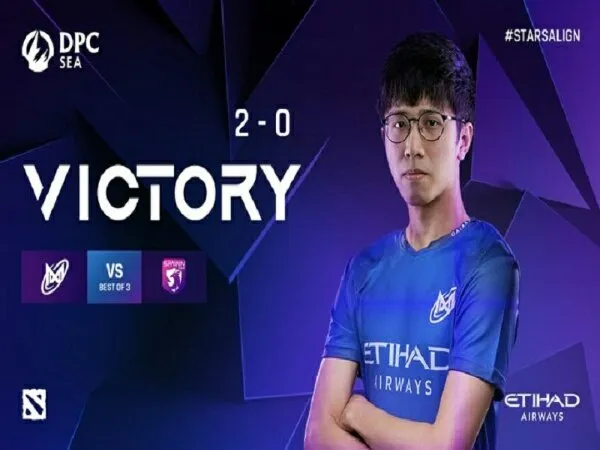 DPC SEA 2022: Nigma Galaxy Raup Poin Sempurna di Partai Pembuka