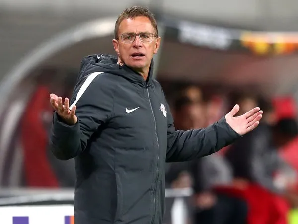 Manajer interim Manchester United, Ralf Rangnick.