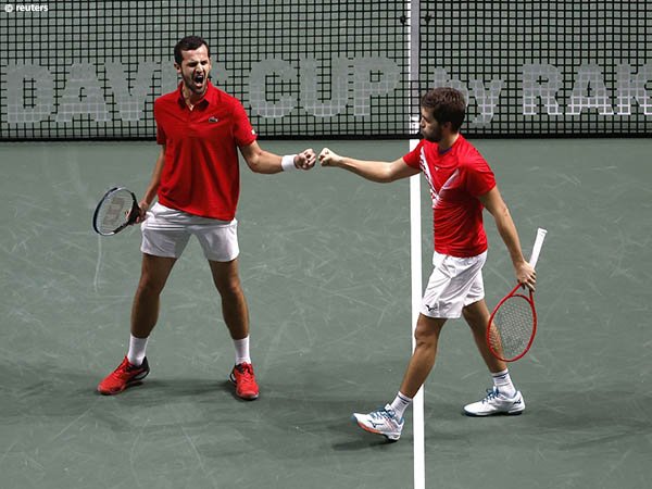 Hasil Davis Cup: Mektic Dan Pavic Buyarkan Mimpi Serbia Di Semifinal