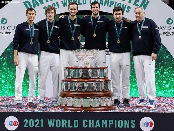 Hasil Davis Cup: Rusia Jegal Kroasia Demi Jadi Juara Usai Penantian Panjang