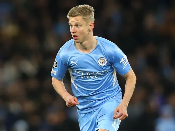 Bek kiri Manchester City, Oleksandr Zinchenko.