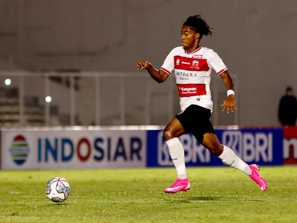Penyerang muda Madura United, Ronaldo Kwateh