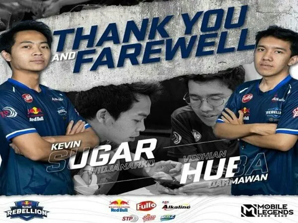 Persiapan MPL ID Season 9, Rebellion Genflix Umumkan Melepas 2 Pemain