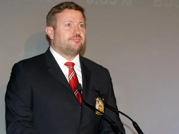 CEO Manchester United, Richard Arnold.