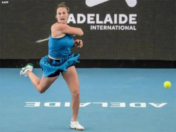 Jumpa di Adelaide, Aryna Sabalenka bertekuk lutut di hadapan Rebecca Peterson