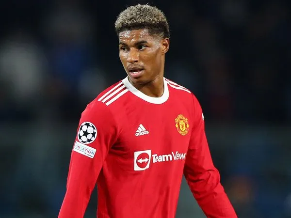Penyerang Manchester United, Marcus Rashford.