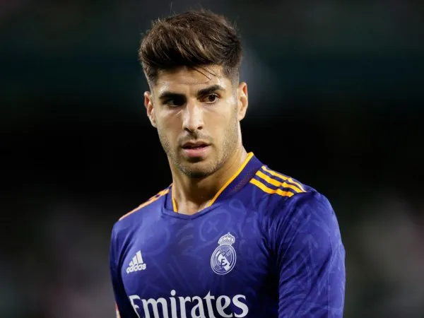 Real Madrid bakal kehilangan Marco Asensio hingga tiga pekan.