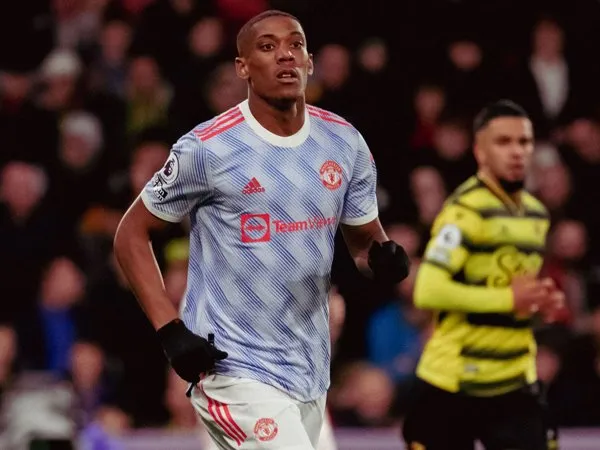 Penyerang Manchester United, Anthony Martial.