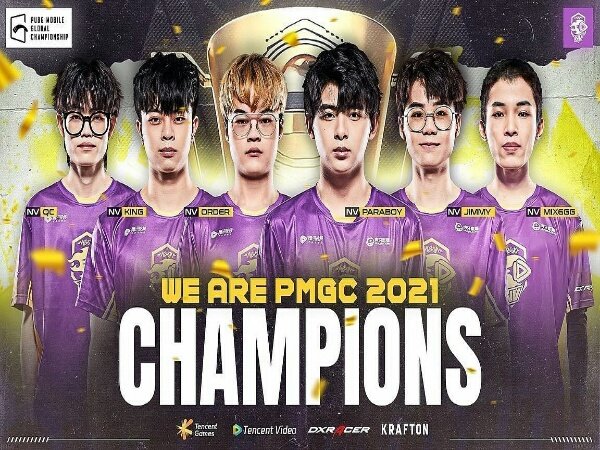 Nova Esports Pertahankan Gelar Juara PMGC di PMGC 2021