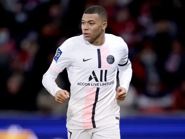 Penyerang Paris Saint-Germain, Kylian Mbappe.