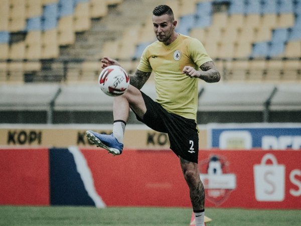 Aaron Evans Disanksi 4 Laga, PSS Sleman Ajukan Banding