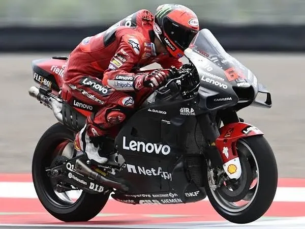 Francesco Bagnaia puas dengan lima hari pengujian Desmosedici GP22.