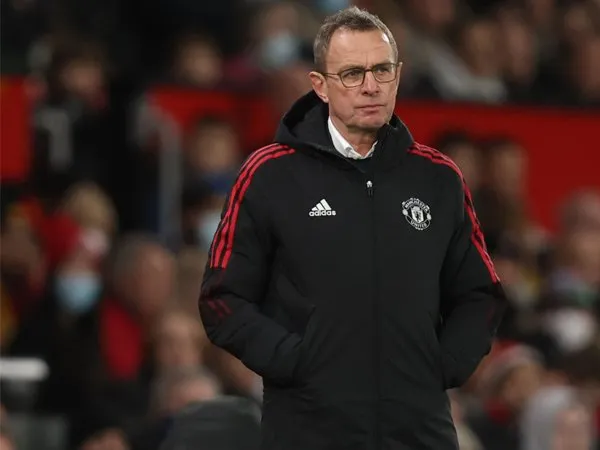 Manajer interim Manchester United, Ralf Rangnick.