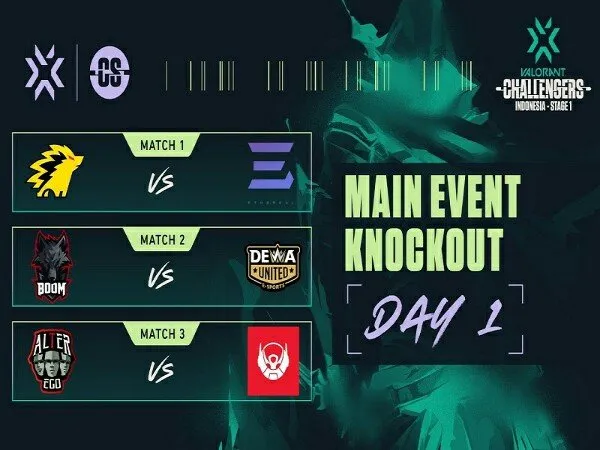 Parade Laga Panas Mewarnai Day 1 VCT Challengers Indonesia 2022