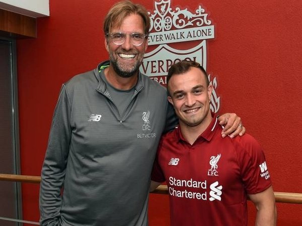 Xherdan Shaqiri Bangga Pernah Dilatih Oleh Jurgen Klopp