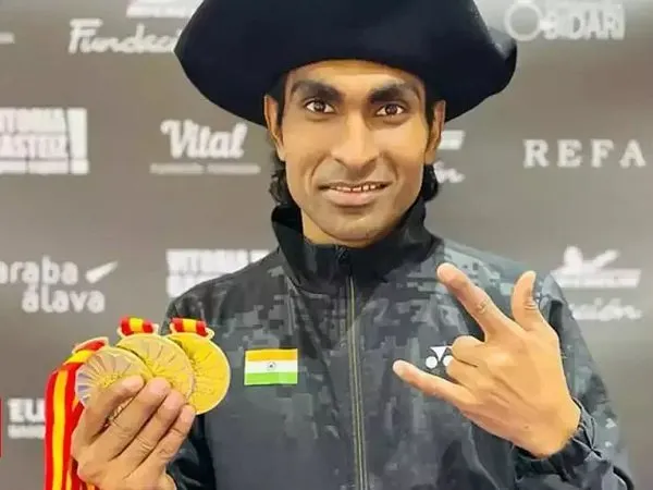 Pramod Bhagat Raih Tiga Gelar di Spanish Para badminton International 2022