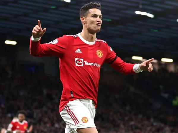 Penyerang Manchester United, Cristiano Ronaldo.