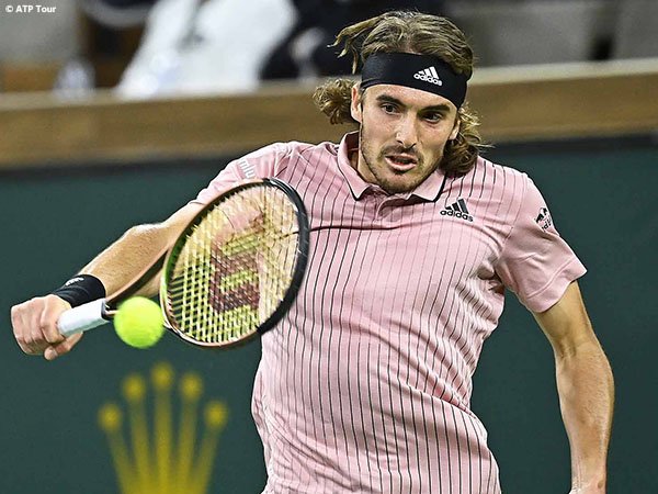 Stefanos Tsitsipas Terseok-Seok Atasi Jack Sock Di Indian Wells