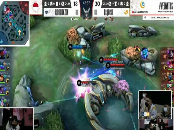 Duel MPL ID S9 Antara RRQ Hoshi vs Rebellion Zion Pecahkan Rekor MPL ID