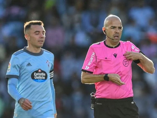 Iago Aspas Kecewa dengan Kepemimpinan Wasit Usai Kalah dari Madrid