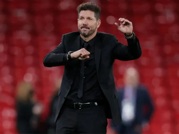 Manajer Atletico Madrid, Diego Simeone.