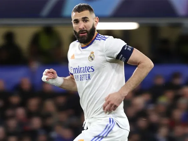 Striker Real Madrid, Karim Benzema.