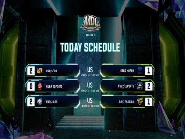 MDL ID Season 5 Week 6 Day 4: Aura Esports & EVOS Icon kunci Slot Semifinal