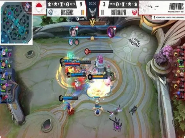 MPL ID Season 9: EVOS Legends Taklukkan Bigetron Alpha via 2 Game