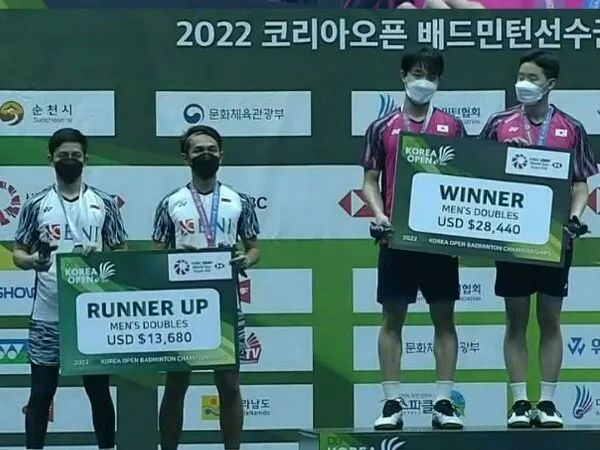 Indonesia Tanpa Gelar di Turnamen Korea Open 2022