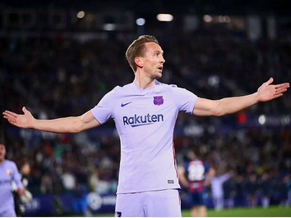Luuk de Jong Senang Jadi Penentu Kemenangan Barcelona Atas Levante