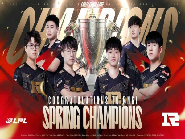 Juara LPL Spring Split 2022, Royal Never Give Up Rebut Tiket ke MSI 2022