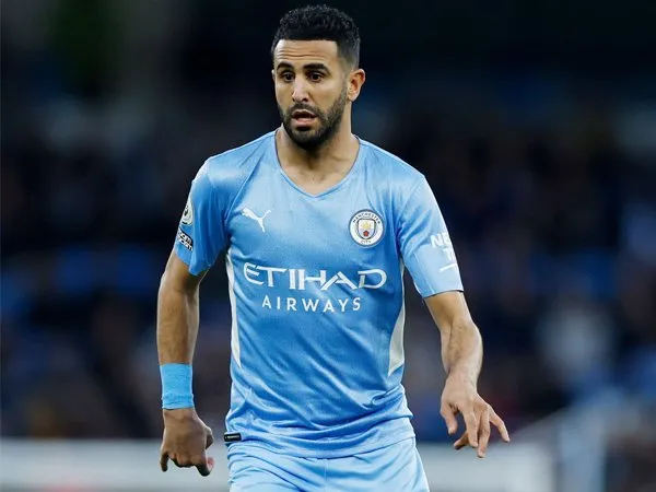 Winger Manchester City, Riyad Mahrez.
