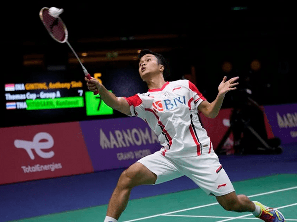 Anthony Ginting Menyesal Tak Bisa Sumbang Poin Lagi Saat Jumpa Thailand