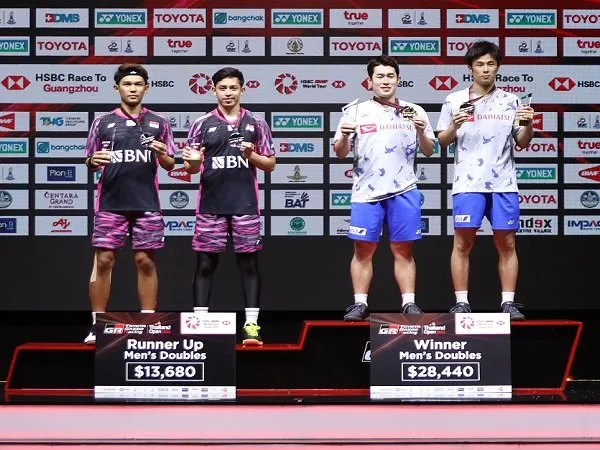 Hasil Final Thailand Open 2022, Jepang 2 Gelar Juara