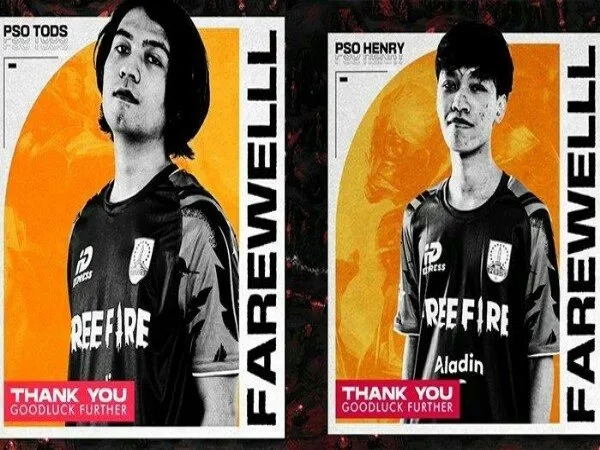 Persis Esports Resmi Berpisah dengan 2 Pemain, Tods dan Henry Hengkang