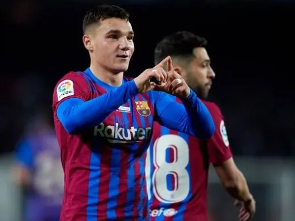 Penyerang muda Barcelona, Ferran Jutgla. (Images: Getty)