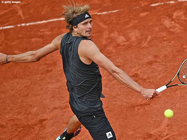 Hasil French Open: Alexander Zverev Depak Bernabe Zapata Miralles