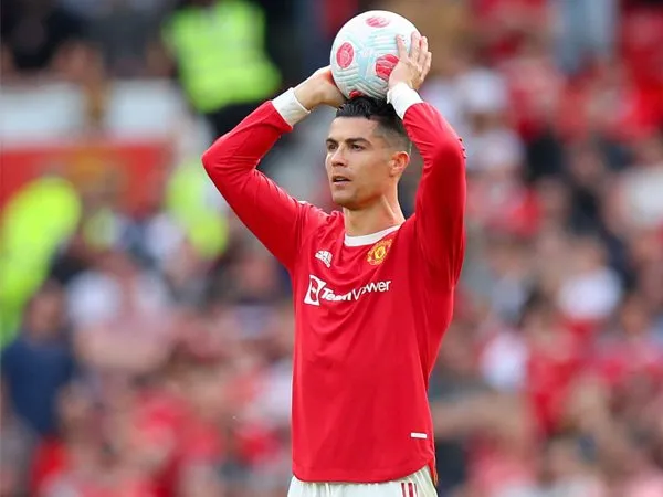 Penyerang Manchester United, Cristiano Ronaldo.