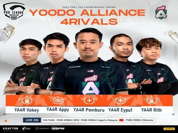 Kapten Axis RedONE Beri Prediksi Juara PMPL SEA Spring 2022, Tim asal Malaysia?