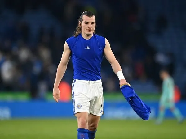 Bek Leicester City Caglar Soyuncu dikaitkan dengan Inter Milan.