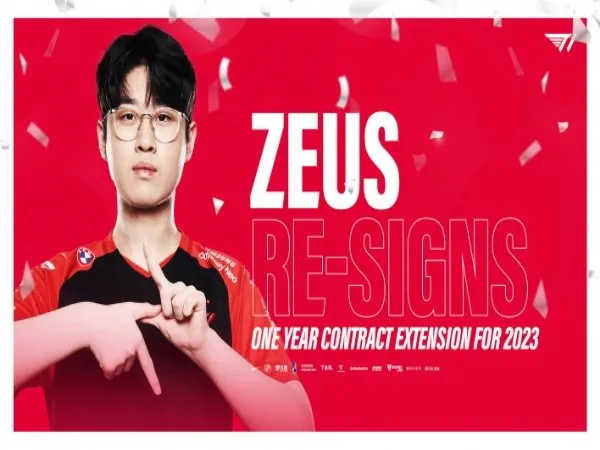 Zeus Resmi Perpanjang Kontrak Satu Tahun dengan T1
