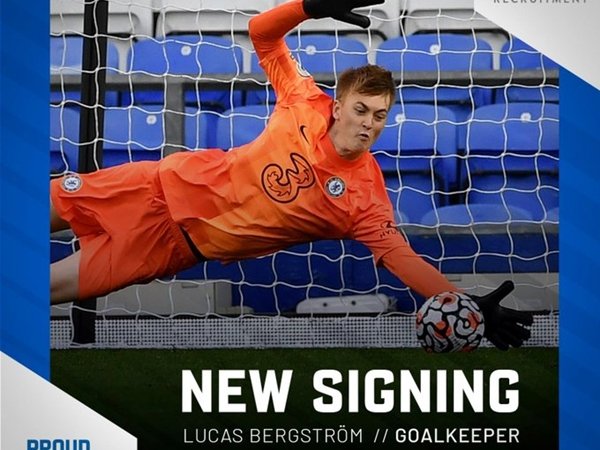 Kiper Muda Chelsea, Lucas Bergstrom Resmi Dipinjamkan ke Peterborough