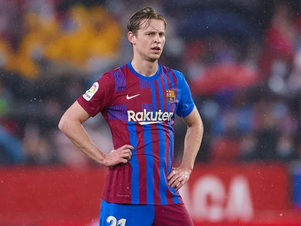 Gelandang Barcelona, Frenkie de Jong.