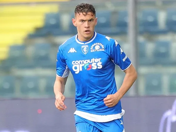 Gelandang Empoli, Kristjan Asllani.