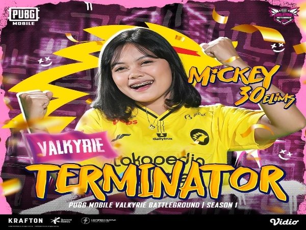 Mickey ONIC Axe Borong 2 Penghargaan di PMVB Season 1
