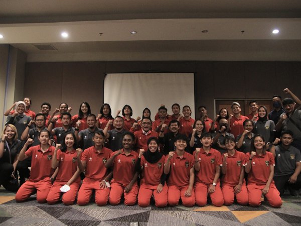 Timnas Wanita Indonesia Bertolak ke Filipina untuk Piala Wanita AFF