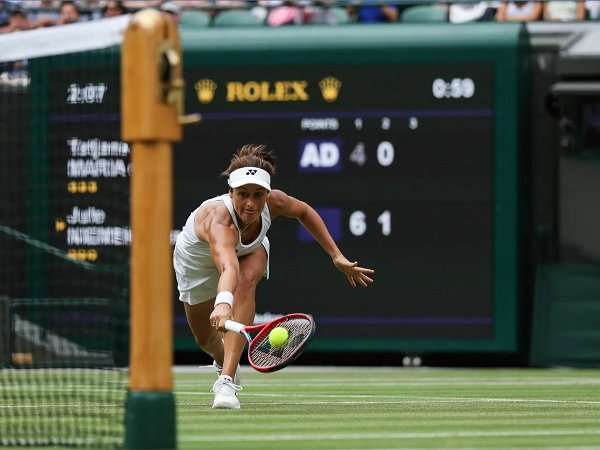 Hasil Wimbledon: Tatjana Maria Kantongi Hasil Tak Terduga