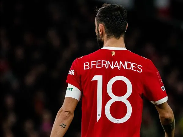 Playmaker Manchester United, Bruno Fernandes.